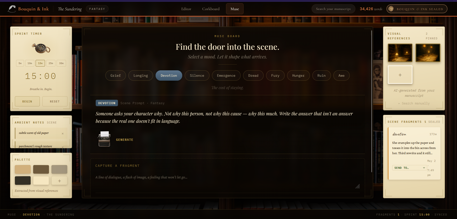 Muse Board screenshot